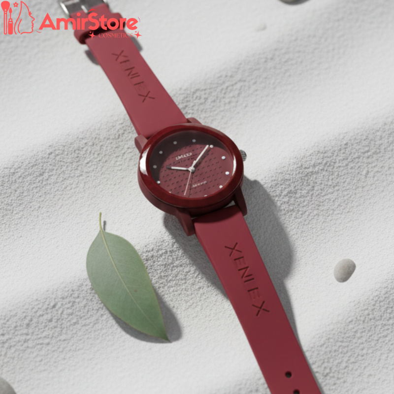 1 Ladies Waterproof Watch Elegant Round Dial